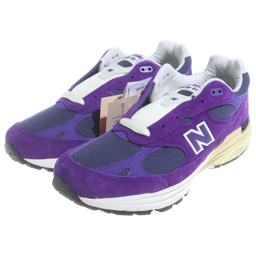 New Balance(ニューバランス) U993PG 993 INTERSTELLAR スエード メッシュ ローカットスニーカー パープル US9.5/27.5cm