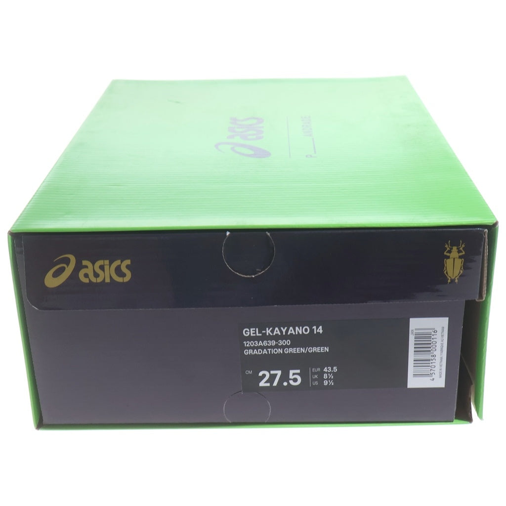 ASICS(アシックス) ×P.Andrade GEL-KAYANO 14 ペドロアンドラーデ ゲルカヤノ メッシュ ローカットスニーカー マルチ US9.5/27.5cm 1203A639-300