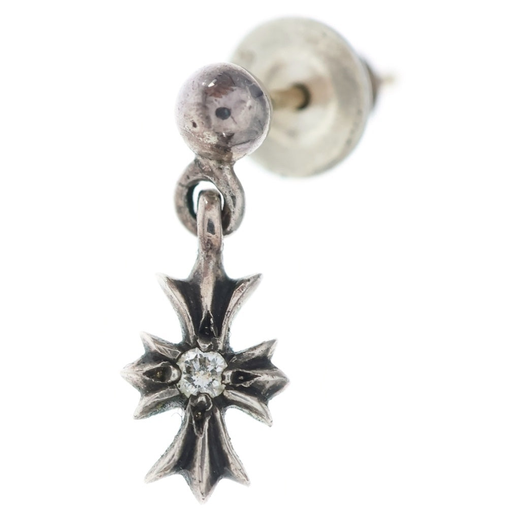 CHROME HEARTS(クロムハーツ) TNY E CH PLS DIA タイニーE CHプラス ドロップピアス 1ダイヤ シルバー BCA402
