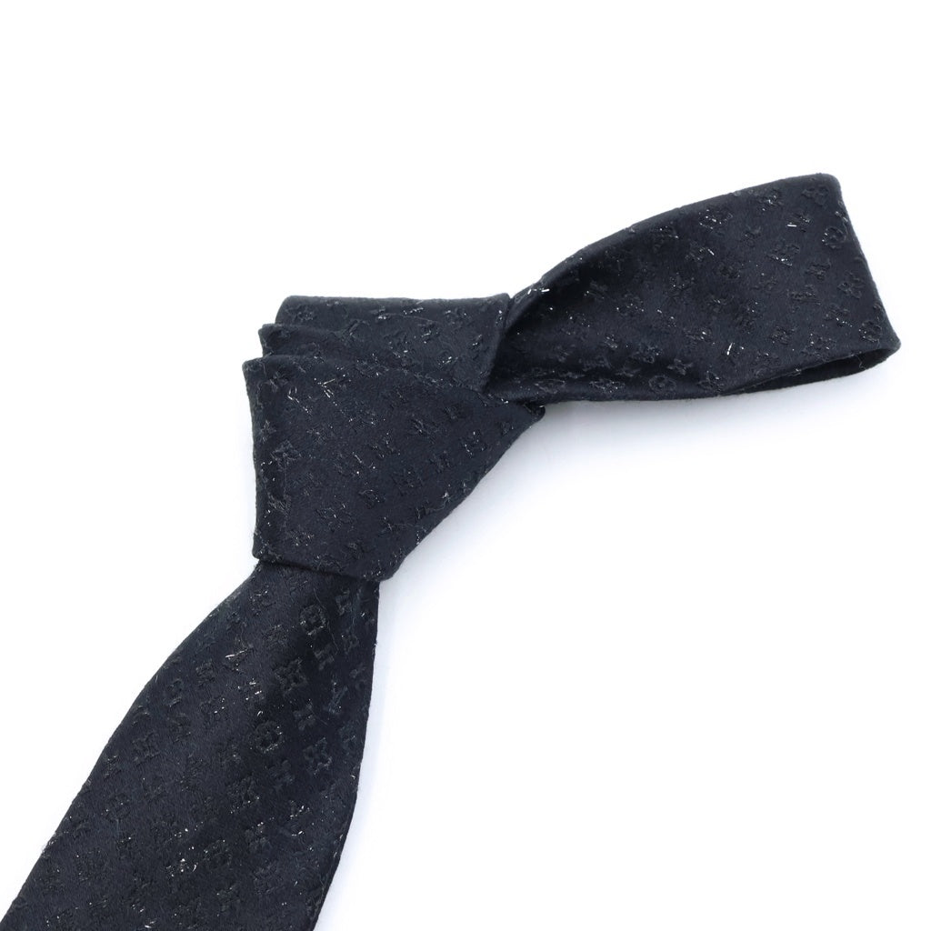LOUIS VUITTON(ルイヴィトン) クラヴァット モノグラム シック ネクタイ ブラック M76010