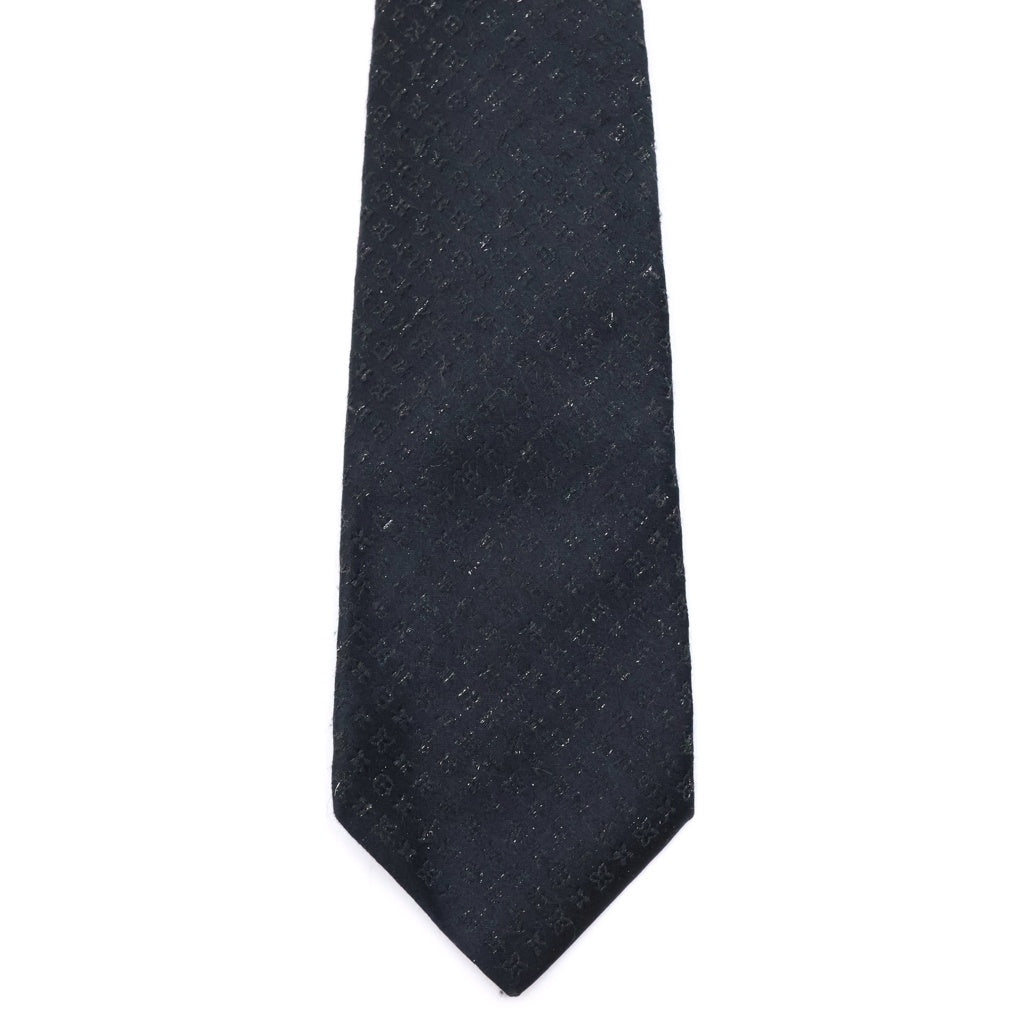 LOUIS VUITTON(ルイヴィトン) クラヴァット モノグラム シック ネクタイ ブラック M76010