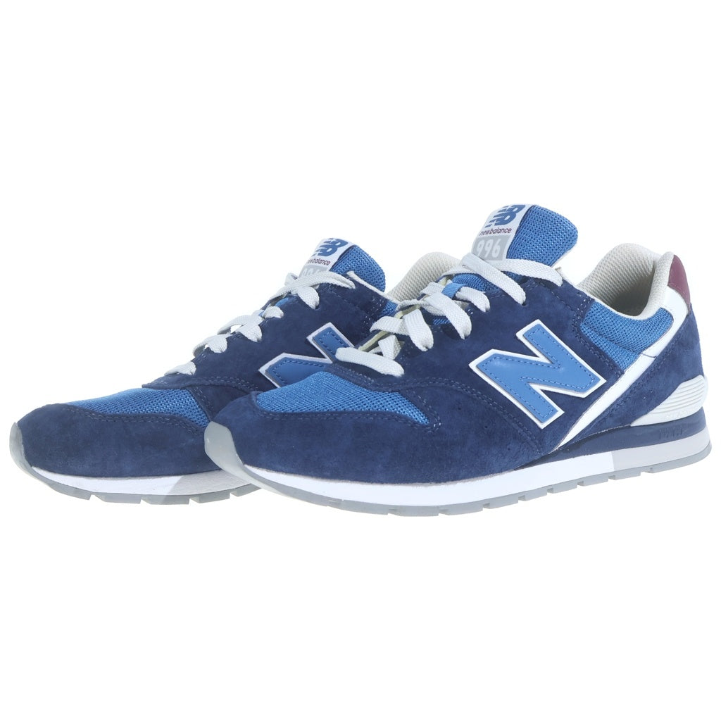 New Balance(ニューバランス) CM996EH2 996V2 スエード メッシュ ローカットスニーカー ブルー US7.5/25.5cm
