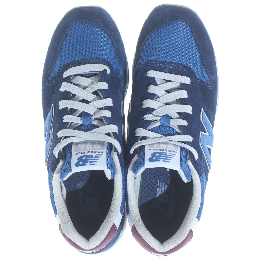 New Balance(ニューバランス) CM996EH2 996V2 スエード メッシュ ローカットスニーカー ブルー US7.5/25.5cm