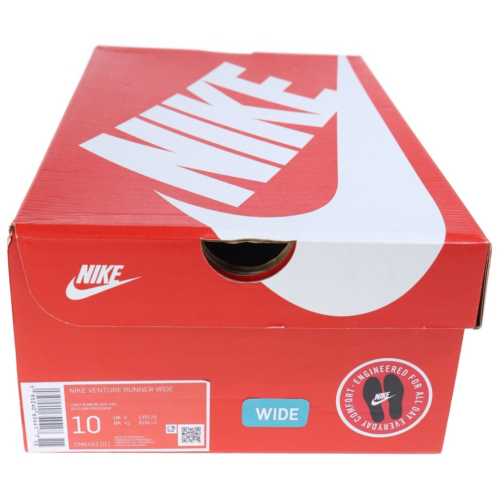 NIKE(ナイキ) VENTURE RUNNER ベンチャー ランナー ワイド ローカットスニーカー グレー US10/28cm DM8453-011