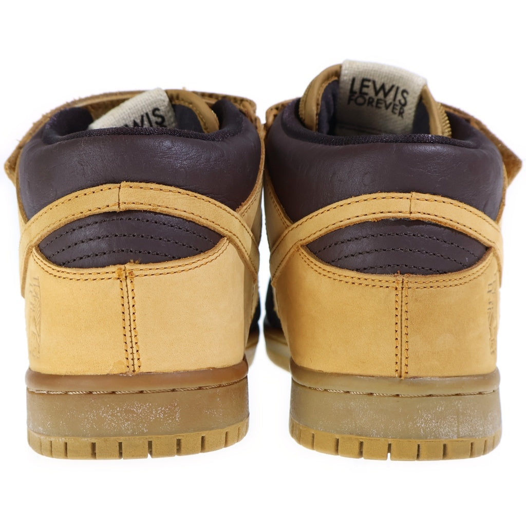 NIKE SB(ナイキエスビー) ZOOM DUNK MID PRO LEWIS MARNELL AJ1445-200 ダンク ミッド プロ ルイスマーネル ミッドカットスニーカー ブラウン US8.5/26.5cm