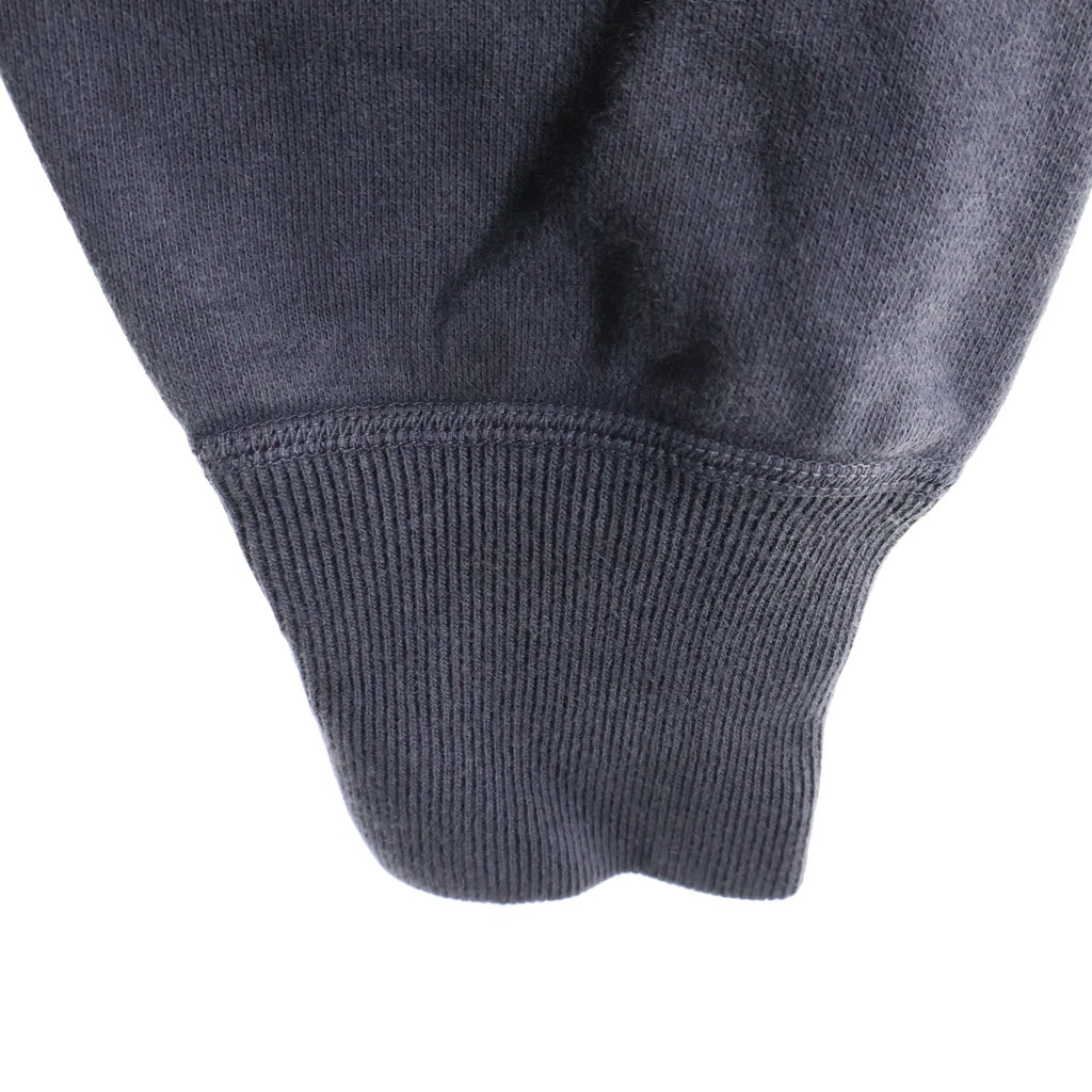 SAINT MICHAEL(セントマイケル) 24SS ANGEL HOODIE エンジェルプリント ユーズド加工 フーディー プルオーバーパーカー ブラック SM-YS8-0000-034