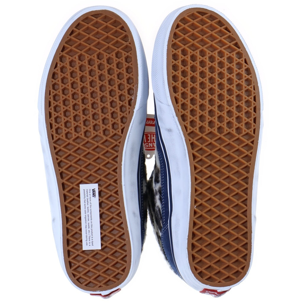 SUPREME(シュプリーム) ×Vans Leopard Half Cab Black バンズ レオパード ハーフキャブ ローカットスニーカー ブラック/レオパード US9/27cm 508357