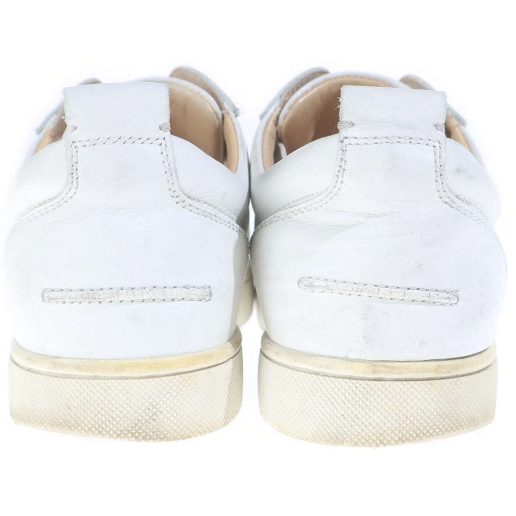 CHRISTIAN LOUBOUTIN(クリスチャンルブタン) LOUIS JUNIOR STRASS ルイス ジュニア ストラス ローカットスニーカー ホワイト US6.5/24.5cm