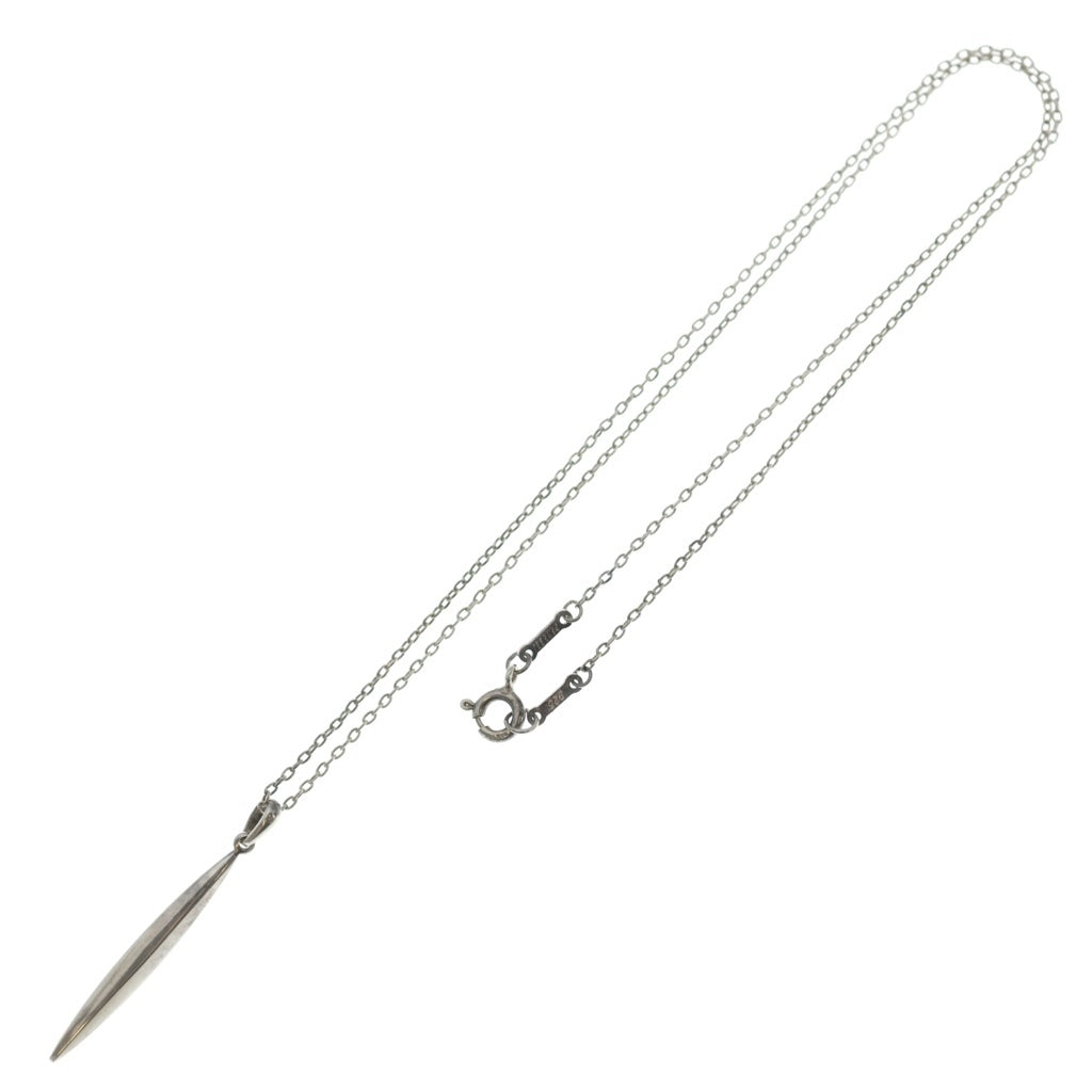 TIFFANY & Co.(ティファニー) フェザー ペンダント ネックレス シルバー レディース