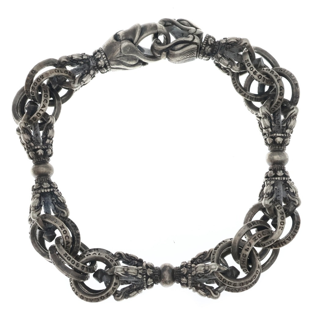 ZOCALO(ソカロ) BIRD DORJE BRACELET バード ドージェ ブレスレット シルバー TBLS0224