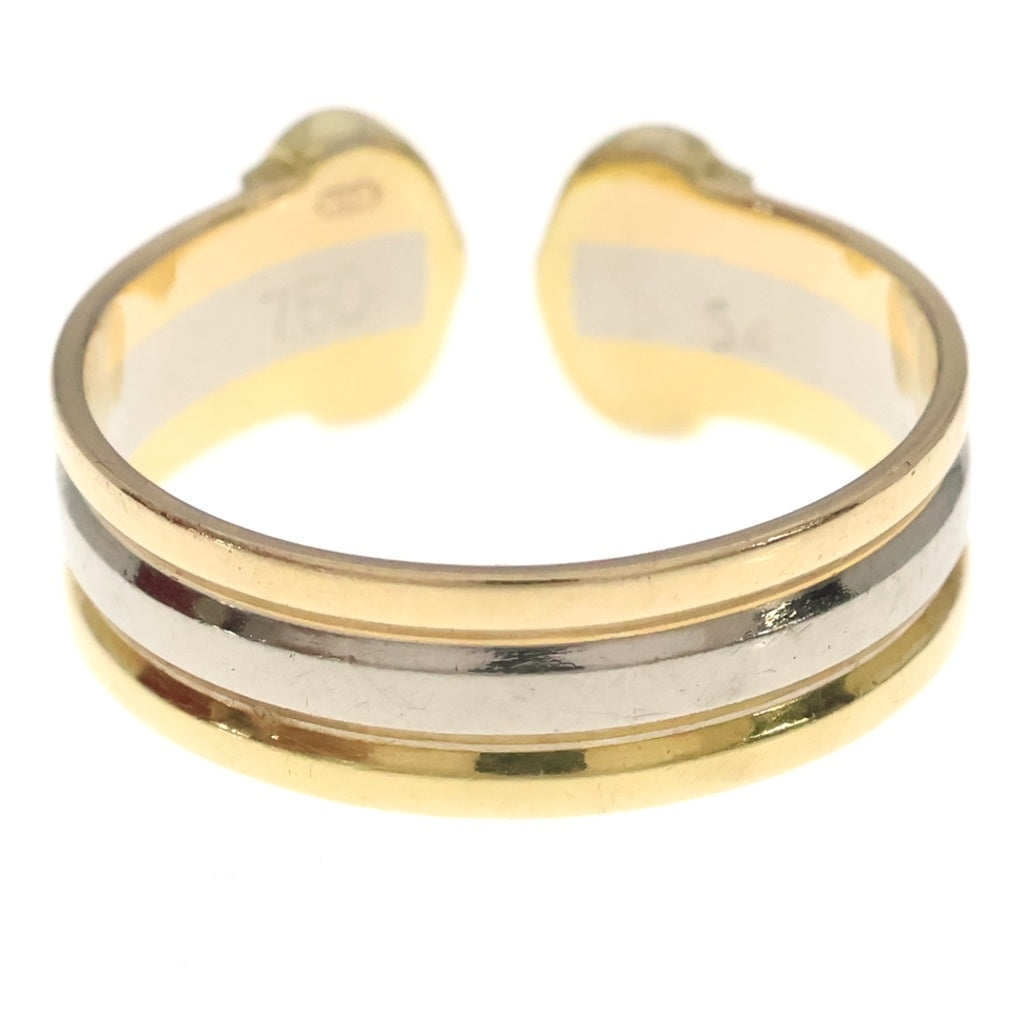 Cartier(カルティエ) K18 K18PG 2Cリング ゴールド/ホワイトゴールド/ピンクゴールド