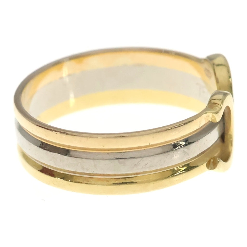 Cartier(カルティエ) K18 K18PG 2Cリング ゴールド/ホワイトゴールド/ピンクゴールド