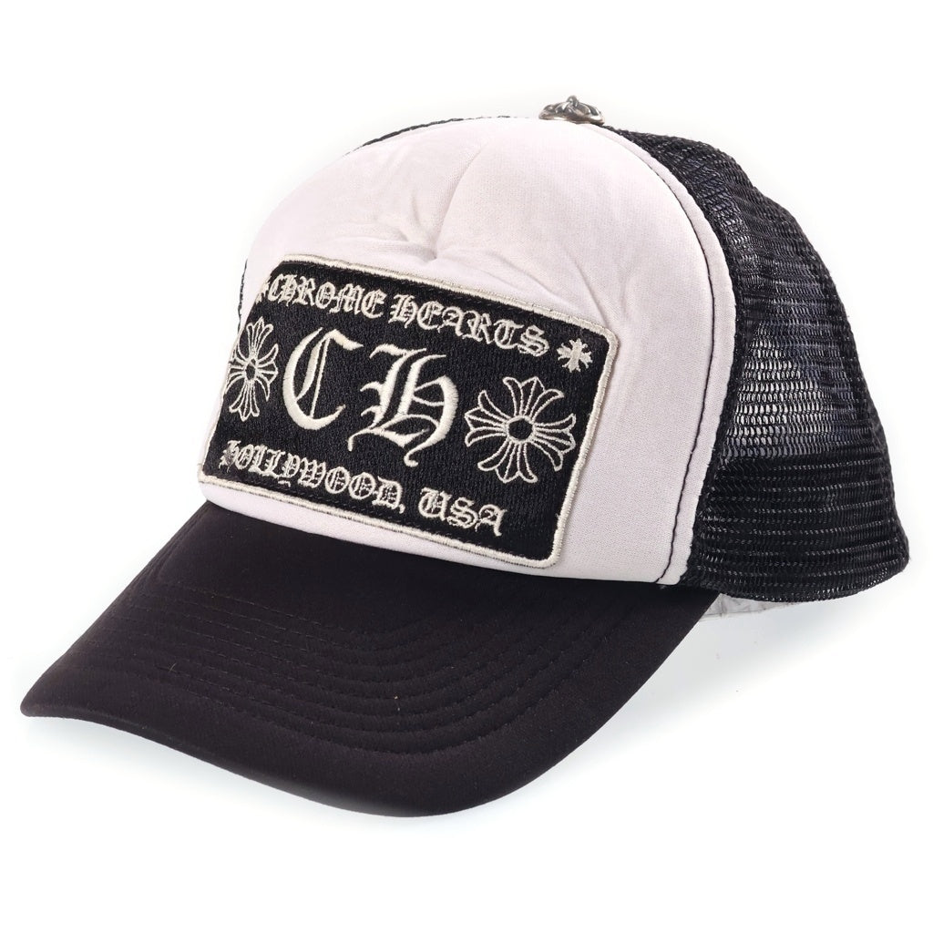 CHROME HEARTS(クロムハーツ) TRUCKER CAP CHパッチ メッシュ トラッカーキャップ 帽子 ブラック
