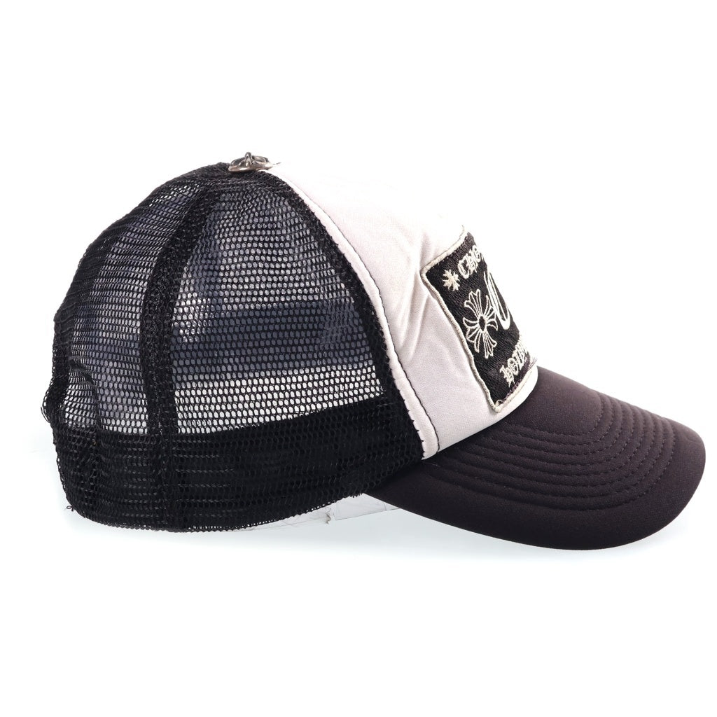 CHROME HEARTS(クロムハーツ) TRUCKER CAP CHパッチ メッシュ トラッカーキャップ 帽子 ブラック