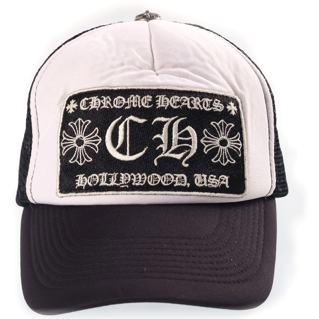 CHROME HEARTS(クロムハーツ) TRUCKER CAP CHパッチ メッシュ トラッカーキャップ 帽子 ブラック