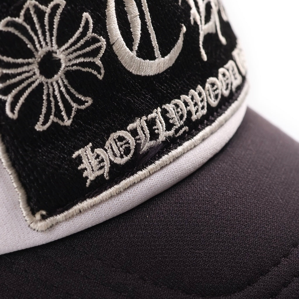 CHROME HEARTS(クロムハーツ) TRUCKER CAP CHパッチ メッシュ トラッカーキャップ 帽子 ブラック