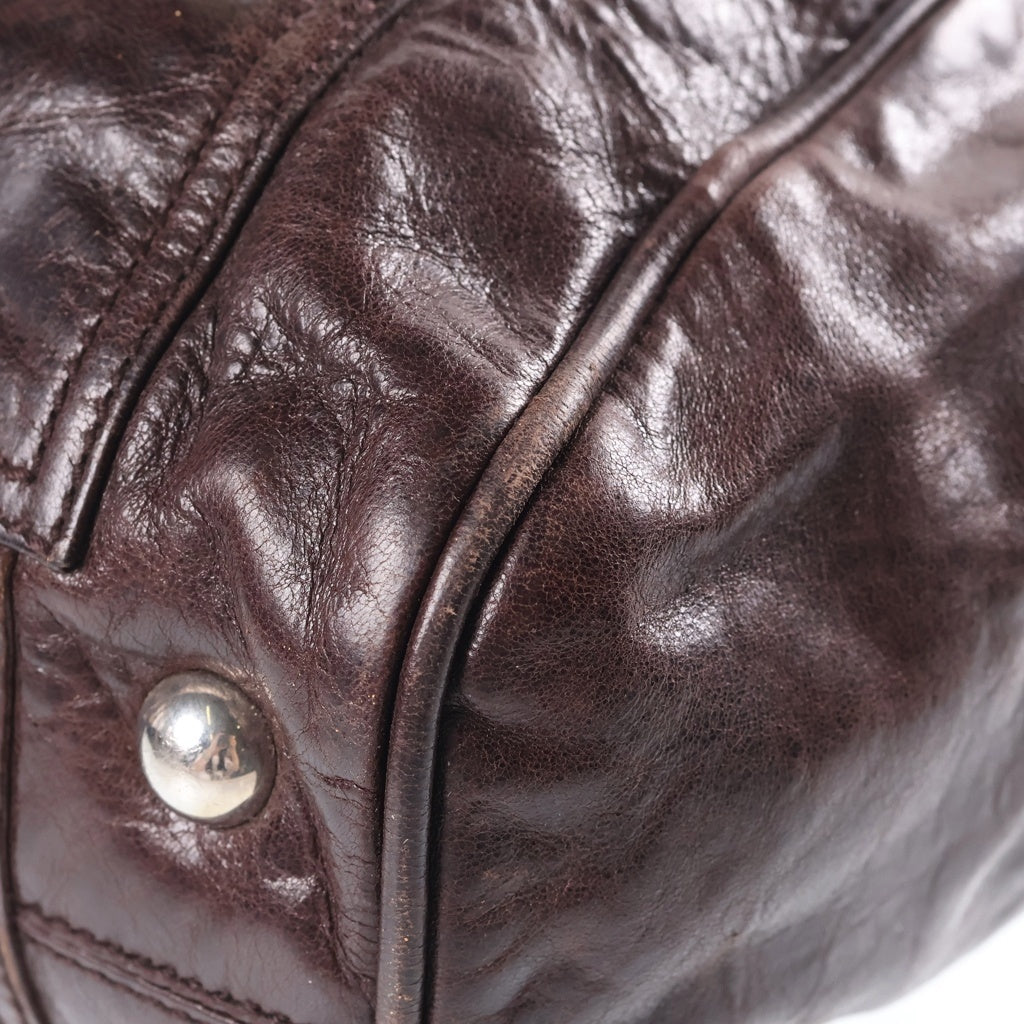 BALENCIAGA(バレンシアガ) City Hand Bag シティー ハンドバッグ ブラウン 168035 レディース