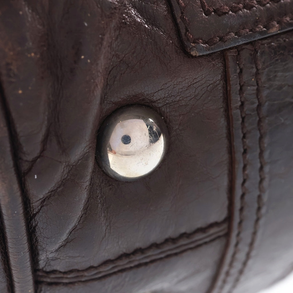 BALENCIAGA(バレンシアガ) City Hand Bag シティー ハンドバッグ ブラウン 168035 レディース