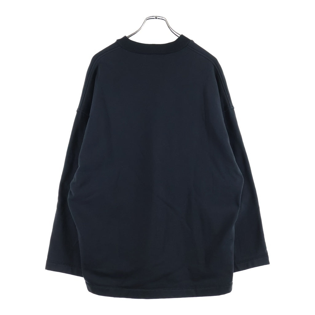 FEAR OF GOD ESSENTIALS(フィアオブゴッド エッセンシャルズ) Vネック ホッケージャージー スウェット プルオーバーパーカー ブラック
