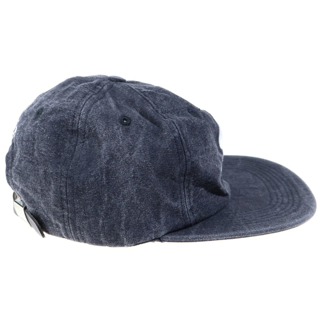 SUPREME(シュプリーム) 17SS Washed Denim S Logo 6-Panel ウォッシュドデニム Sロゴデザイン 6パネル ベースボールキャップ ブラック