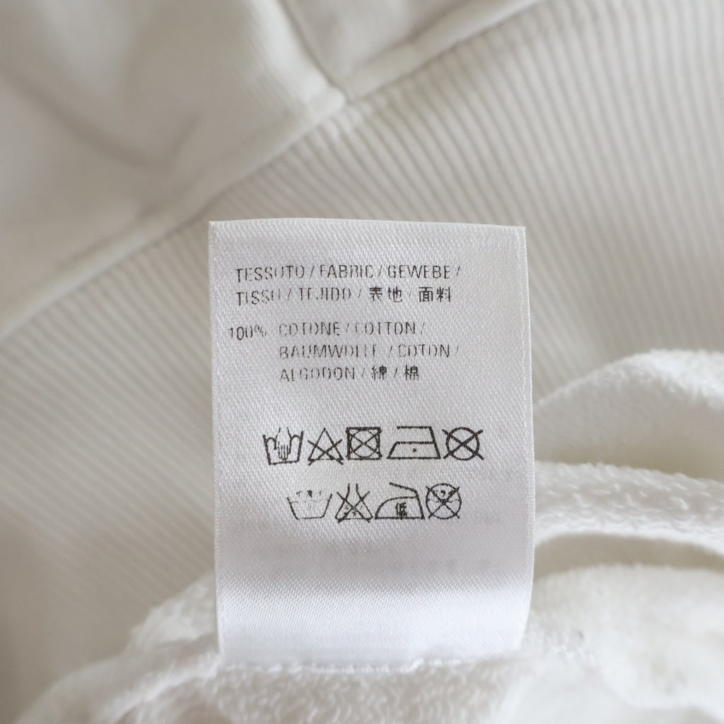 BALENCIAGA(バレンシアガ) バックロゴプリント スウェット プルオーバーパーカー ホワイト 556113 TAV37