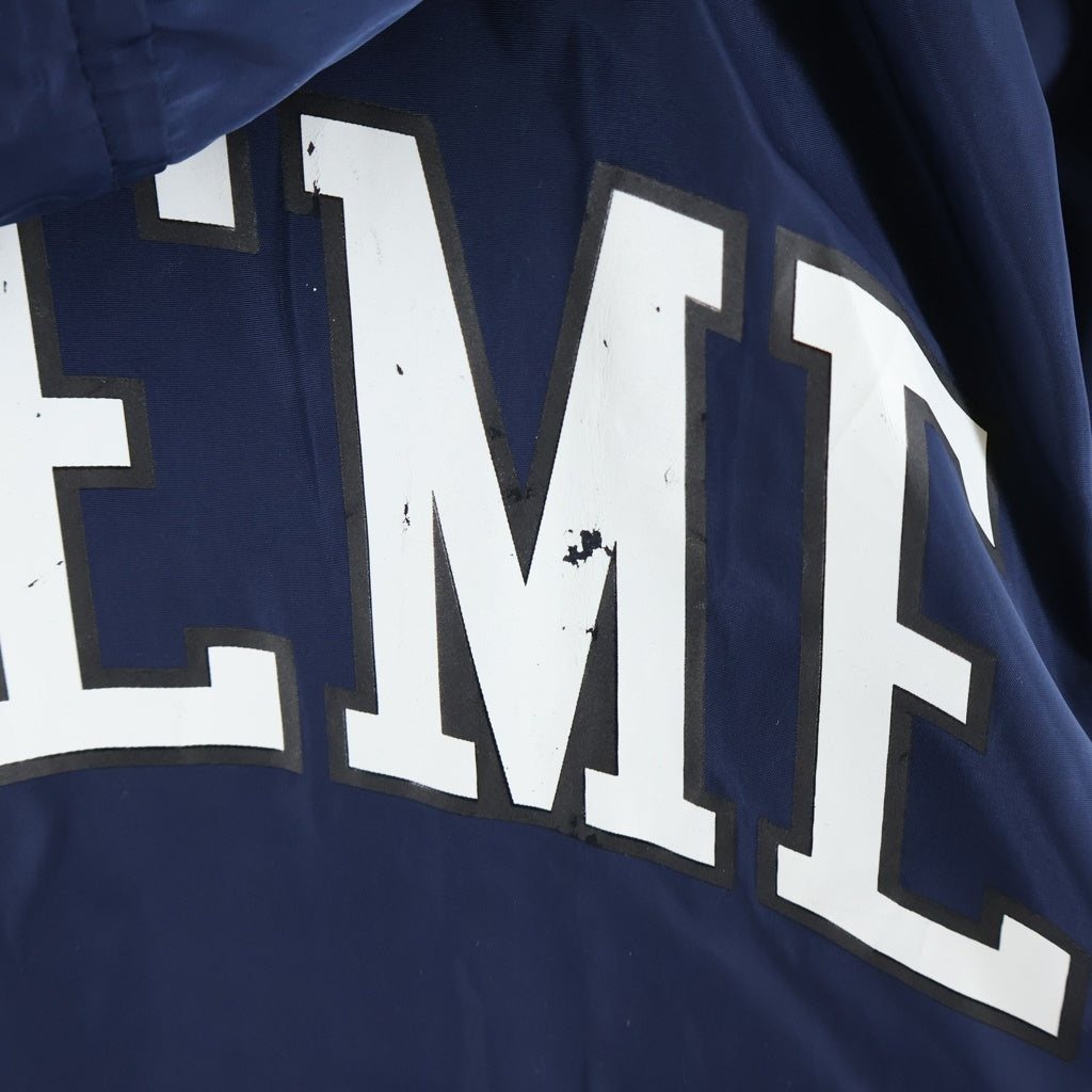 SUPREME(シュプリーム) 16SS ×Champion Half Zip Windbreaker チャンピオン ロゴプリント ハーフジップ プルオーバー パーカー ウィンドブレーカー ネイビー