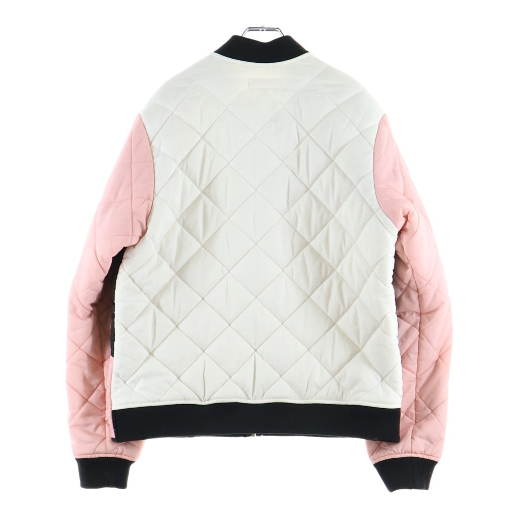 SUPREME(シュプリーム) 16AW Color Blocked Quilted Jacket カラーブロック キルティング ナイロン ジャケット ブルゾン ブラック/ピンク/ホワイト