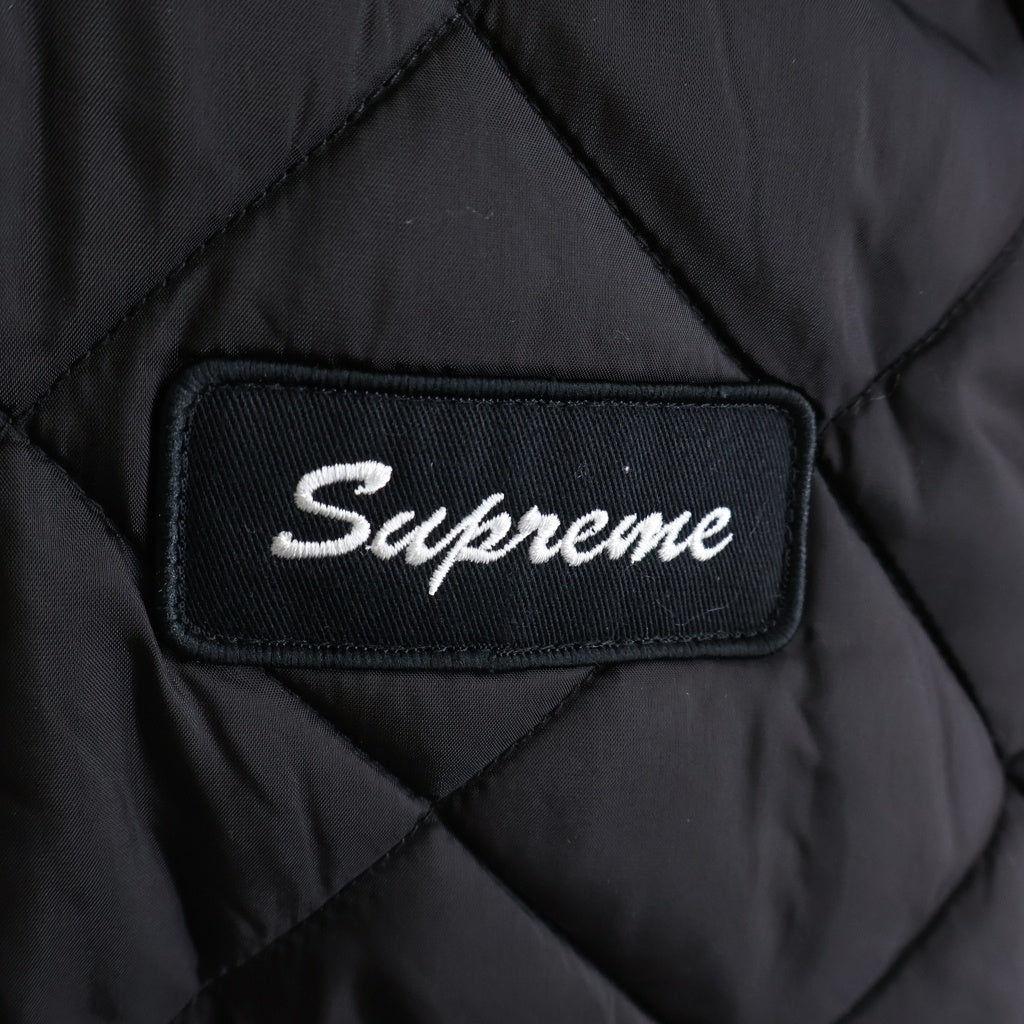 SUPREME(シュプリーム) 16AW Color Blocked Quilted Jacket カラーブロック キルティング ナイロン ジャケット ブルゾン ブラック/ピンク/ホワイト