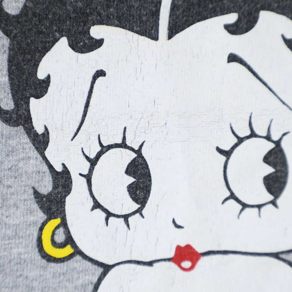 SUPREME(シュプリーム) 16SS Betty Boop Tee ベティーブープ プリント クルーネック 半袖Tシャツ カットソー グレー