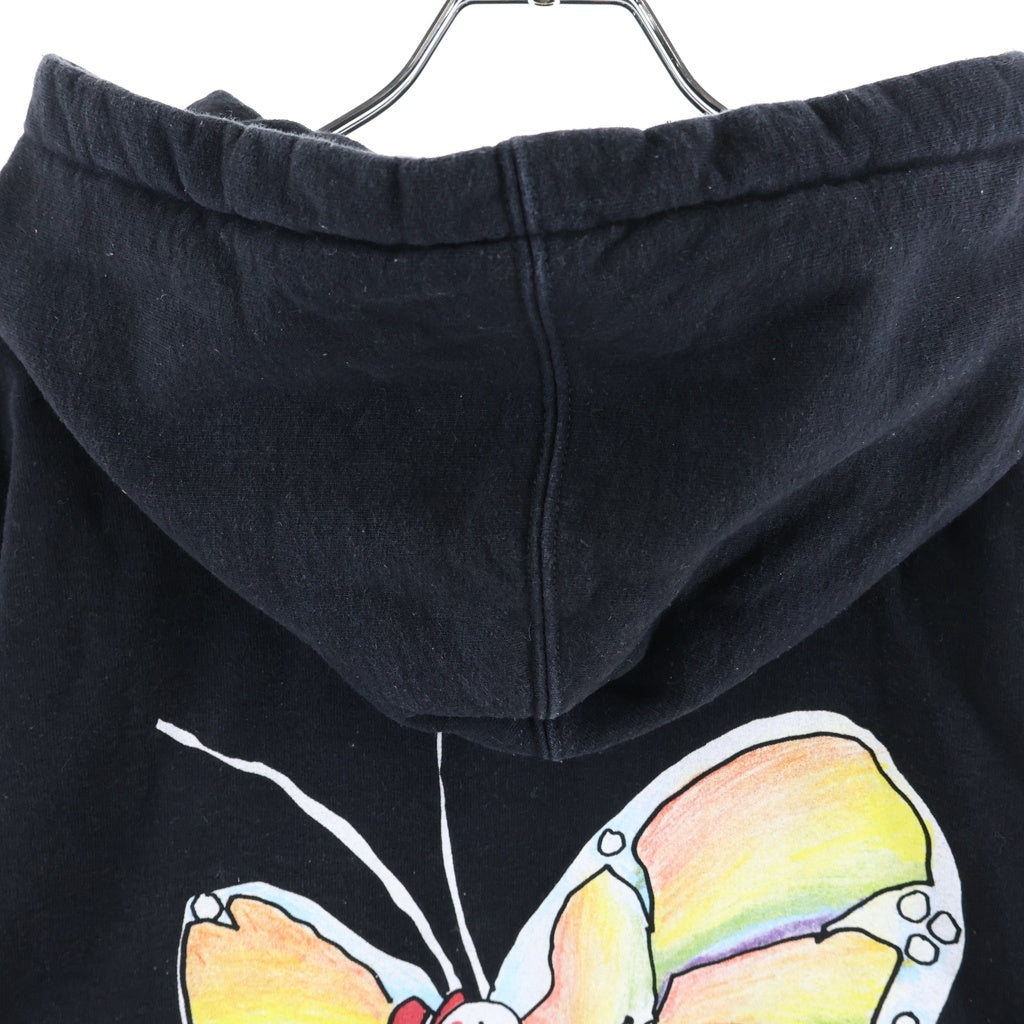 SUPREME(シュプリーム) 16SS Gonz Butterfly Zip Up Sweat ゴンズ バタフライ ジップアップスウェットフーディ ブラック パーカー
