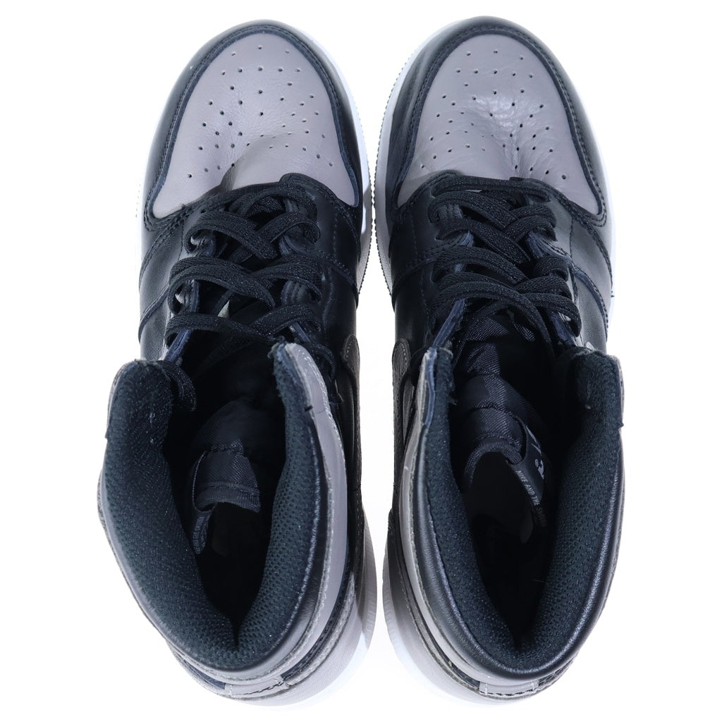 NIKE(ナイキ) GS AIR JORDAN 1 RETRO OG BG SHADOW 575441-013 エアジョーダン1 レトロ シャドウ ハイカットスニーカー レディース ブラック/グレー US6.5/24.5cm