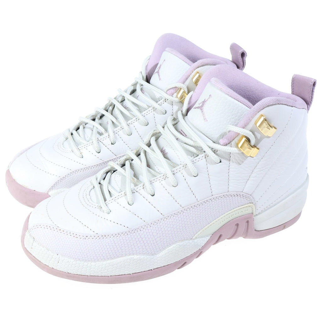 NIKE(ナイキ) 【観賞用 2016年製】 GS AIR JORDAN 12 RETRO HEIRESS PLUM FOG 845028-025 エアジョーダン12 ハイカットスニーカー レディース US6.5/24.5cm