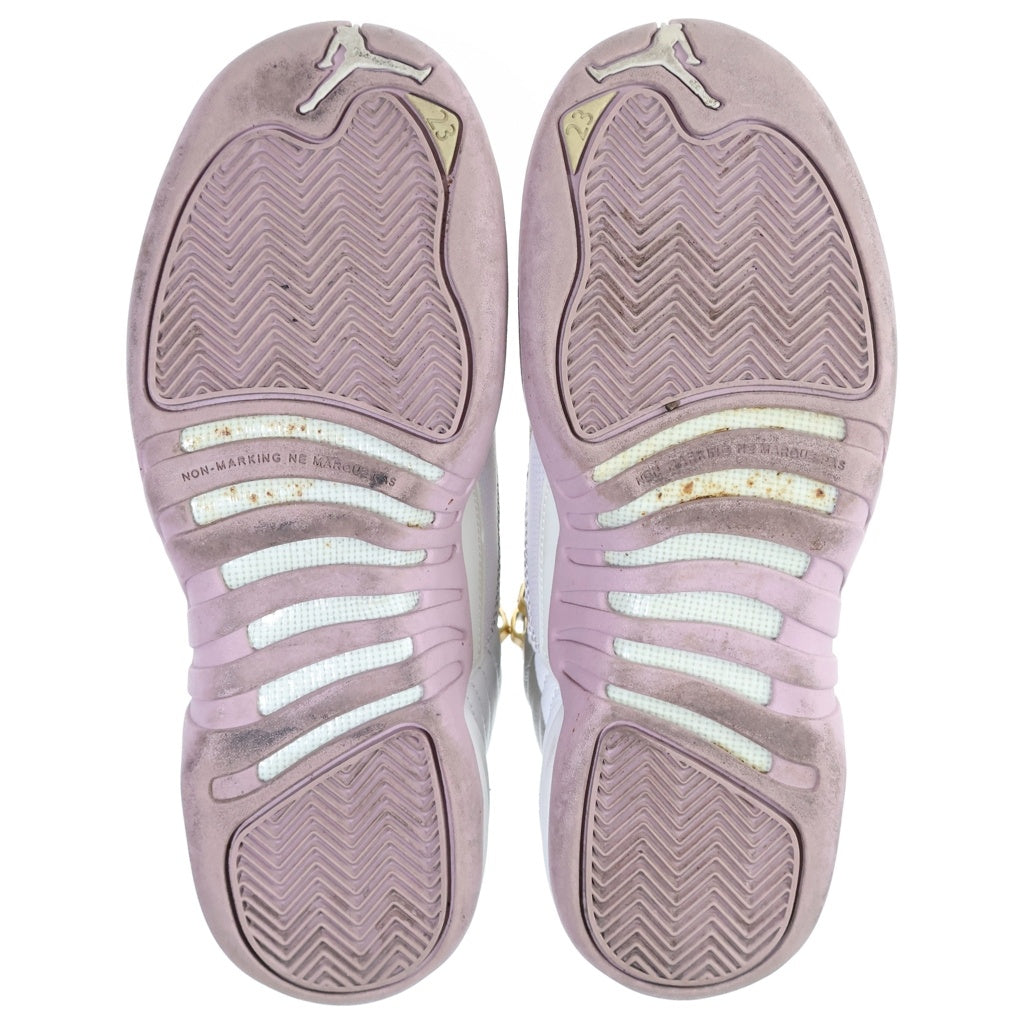 NIKE(ナイキ) 【観賞用 2016年製】 GS AIR JORDAN 12 RETRO HEIRESS PLUM FOG 845028-025 エアジョーダン12 ハイカットスニーカー レディース US6.5/24.5cm