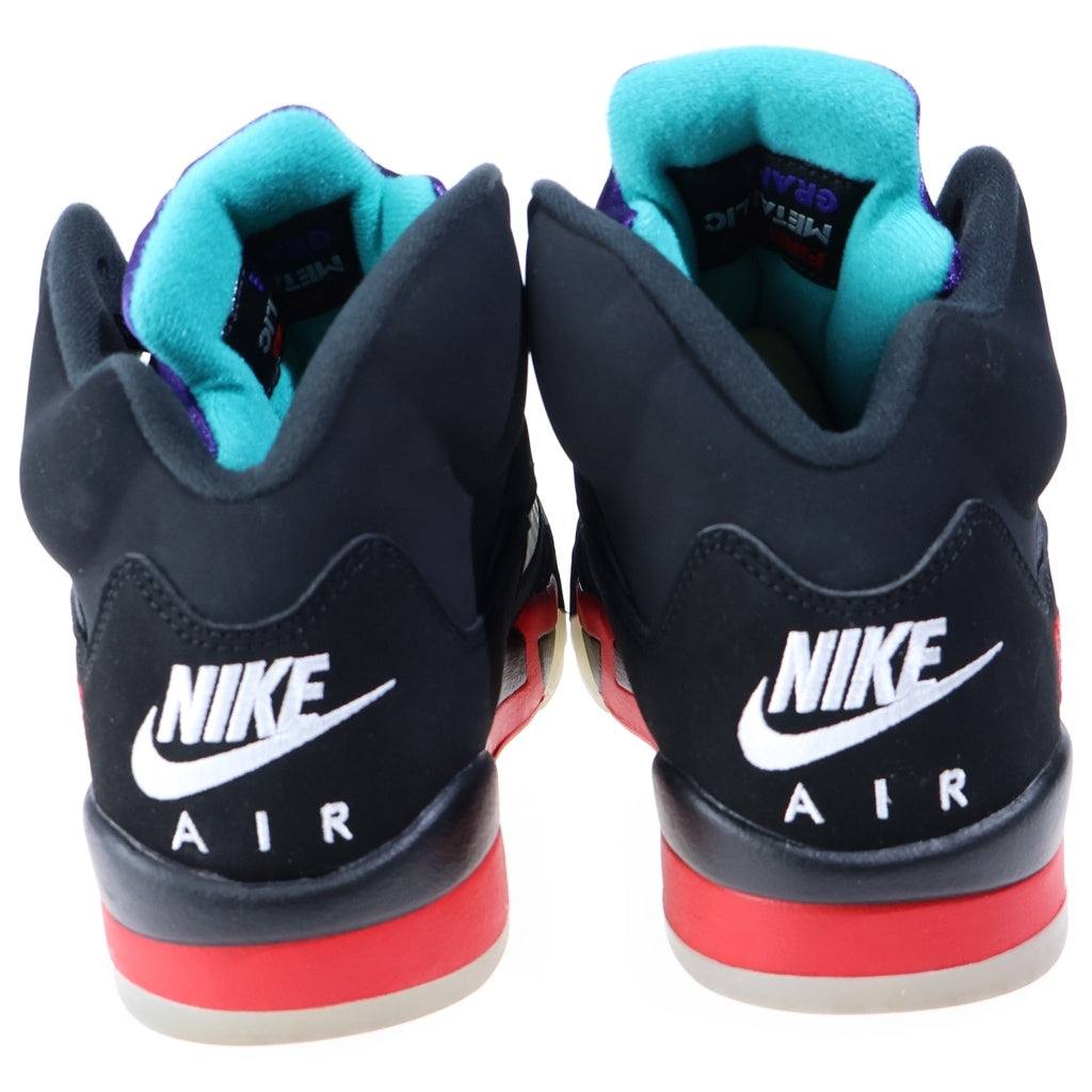 NIKE(ナイキ) AIR JORDAN 5 RETRO TOP3 CZ1786-001 エアジョーダン5 レトロ ハイカットスニーカー ブラック/レッド US9/27cm