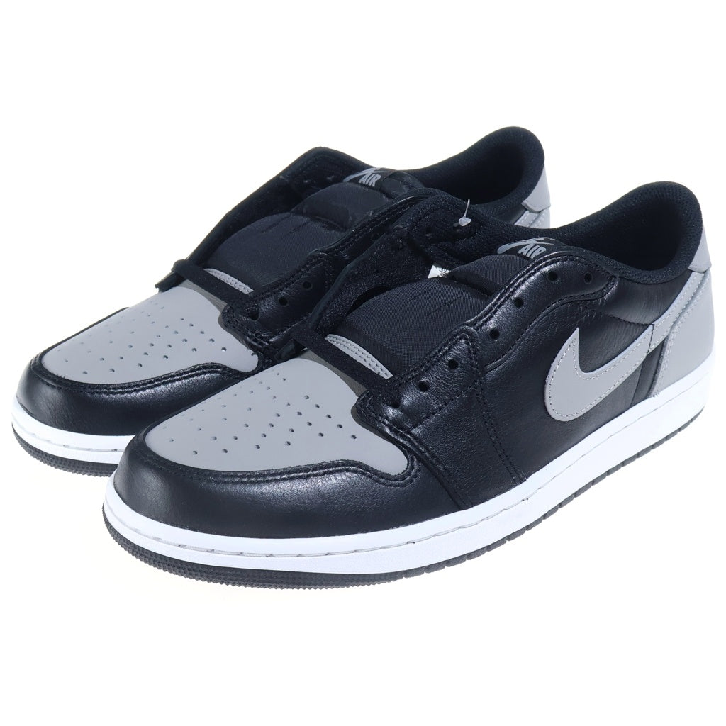 NIKE(ナイキ) AIR JORDAN 1 RETRO LOW OG SHADOW エアジョーダン1 レトロ シャドウ ローカットスニーカー ブラック/グレー US10.5/28.5cm CZ0790-003