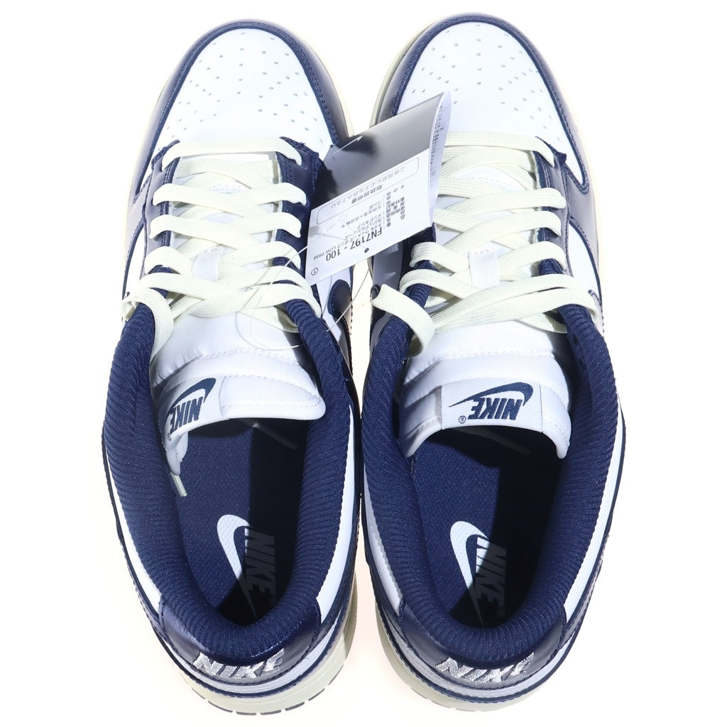 NIKE(ナイキ) WMNS DUNK LOW PRM ウィメンズ ダンク ローカットスニーカー ホワイト/ブルー US12/29cm FN7197-100 レディース