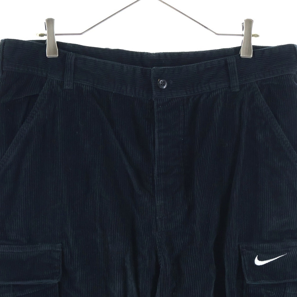 SUPREME(シュプリーム) 22SS ×NIKE Arc Corduroy Cargo Pant ナイキ アーク コーデュロイ カーゴ パンツ ブラック DM1779-010