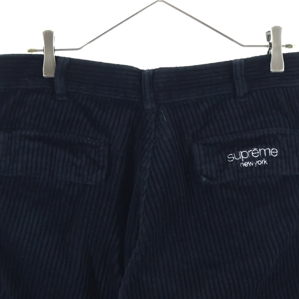 SUPREME(シュプリーム) 20SS Wide Wale Corduroy Cargo Pant コーデュロイ ワイドカーゴパンツ ブラック
