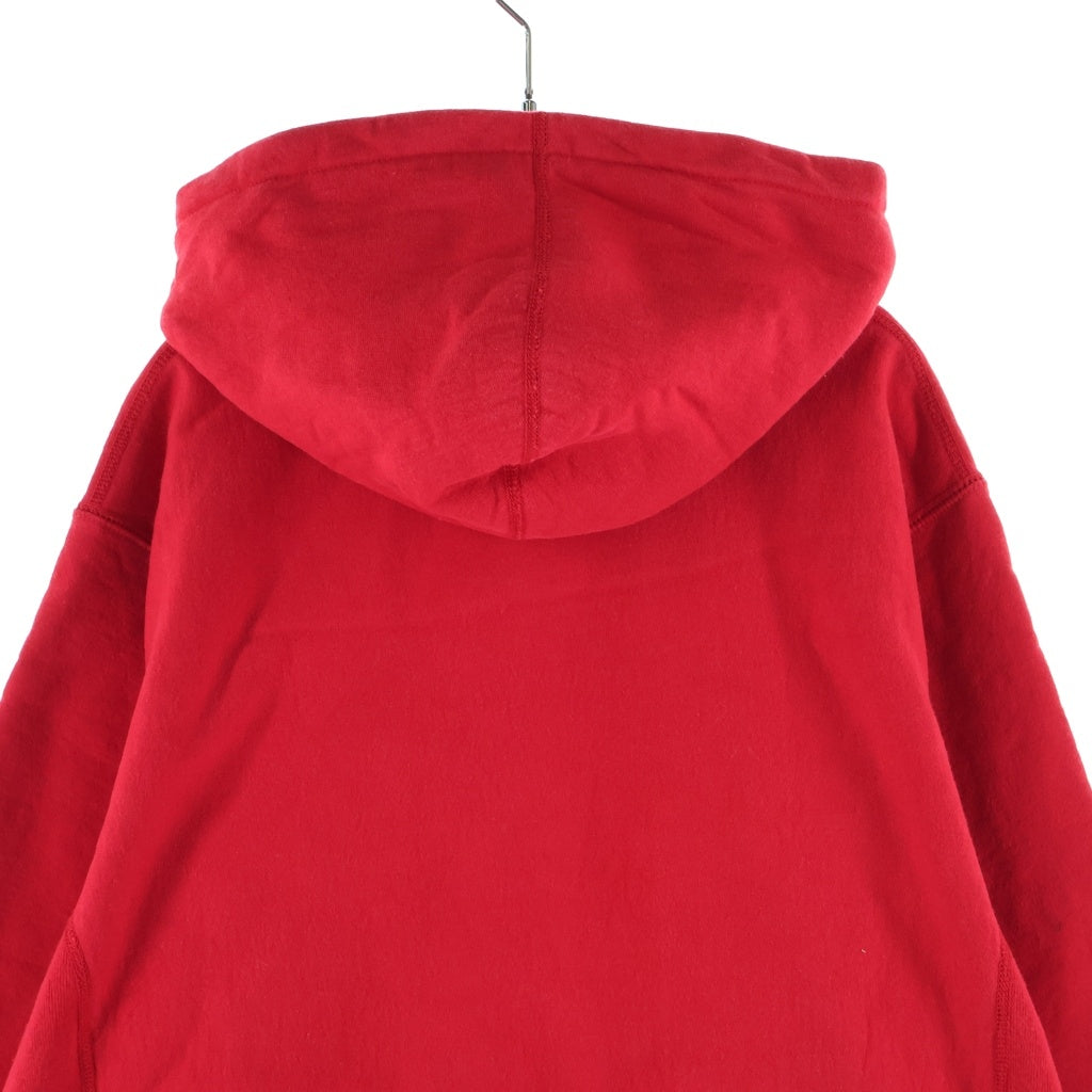 SUPREME(シュプリーム) 18AW Trademark Hooded Sweatshirt ロゴエンブロイダリー トレードマーク フーデッド スウェット パーカー レッド