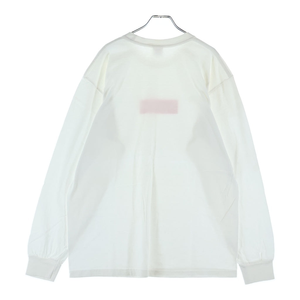 SUPREME(シュプリーム) 20AW Box Logo L/S Tee ボックスロゴ クルーネック ロングスリーブ 長袖Tシャツ カットソー ホワイト