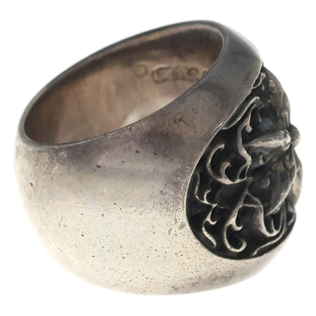 CHROME HEARTS(クロムハーツ) CLSSC OVAL STAR クラシックオーバルスター リング シルバー BCA341