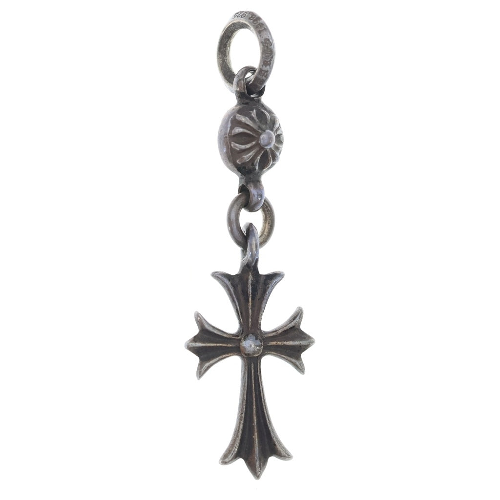 CHROME HEARTS(クロムハーツ) 1B TNY CH CRS 1ボール タイニー CHクロス チャーム ペンダントトップ シルバー BCA197