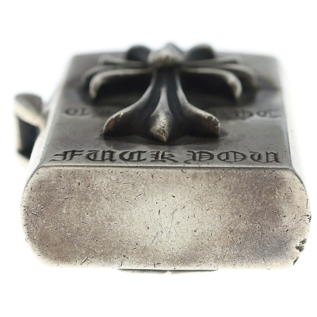 CHROME HEARTS(クロムハーツ) ZIPPO LIGHTERZ NYC FUCK YOU ファックユー ジッポ シルバー