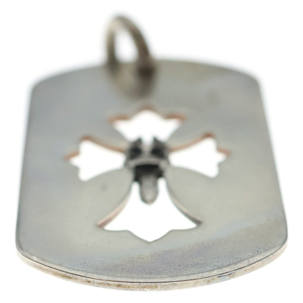 CHROME HEARTS(クロムハーツ) D TAG LRG DAGGER ダガーカットアウトドッグタグ ラージドッグタグネックレストップ