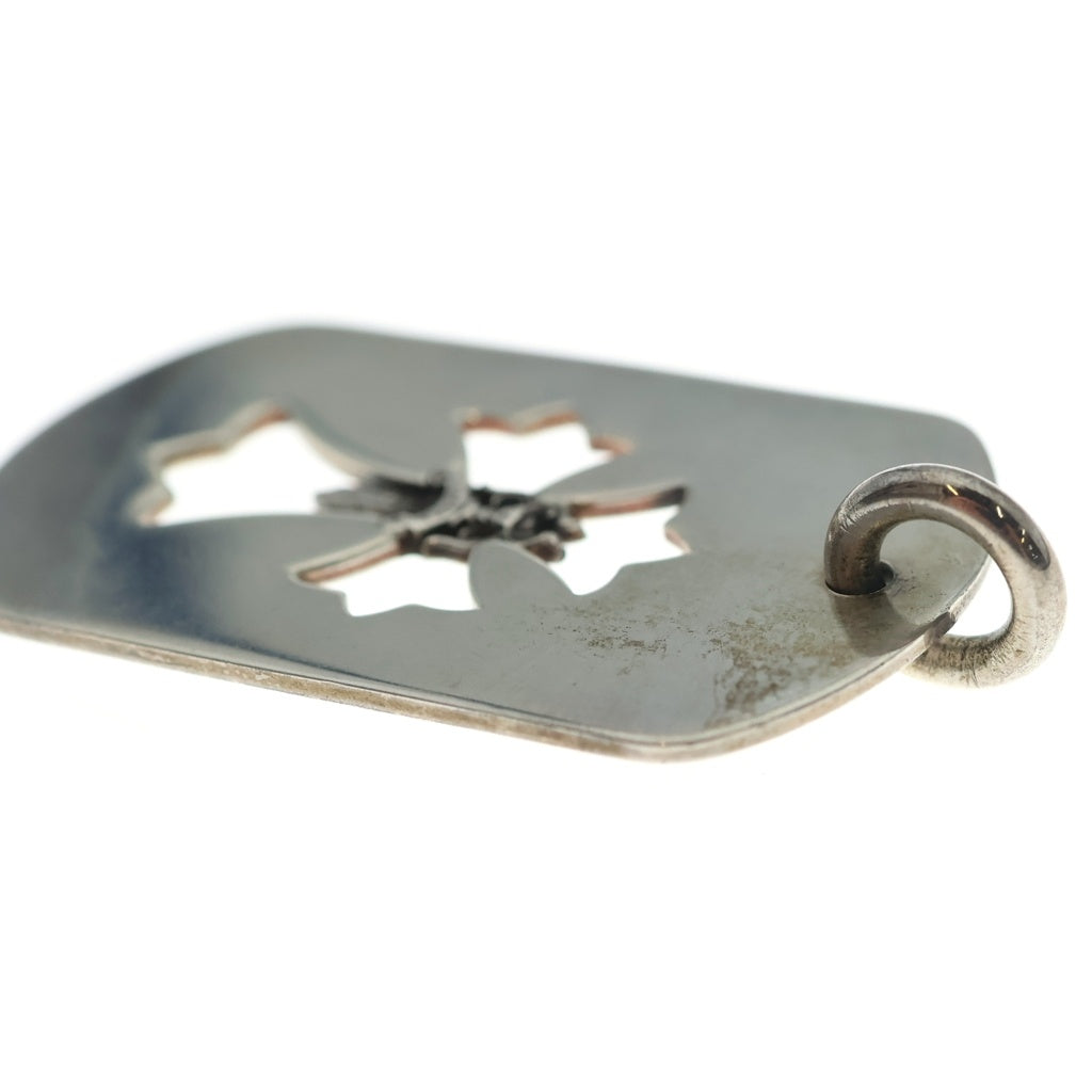CHROME HEARTS(クロムハーツ) D TAG LRG DAGGER ダガーカットアウトドッグタグ ラージドッグタグネックレストップ
