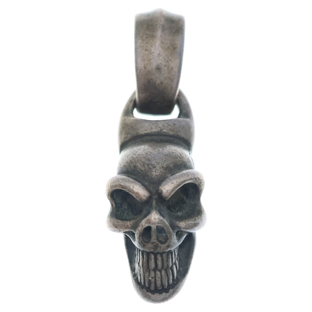Bill Wall Leather/BWL(ビルウォールレザー) GOOD LUCK SKULL グッドラックスカル ネックレストップ ペンダントトップ シルバー