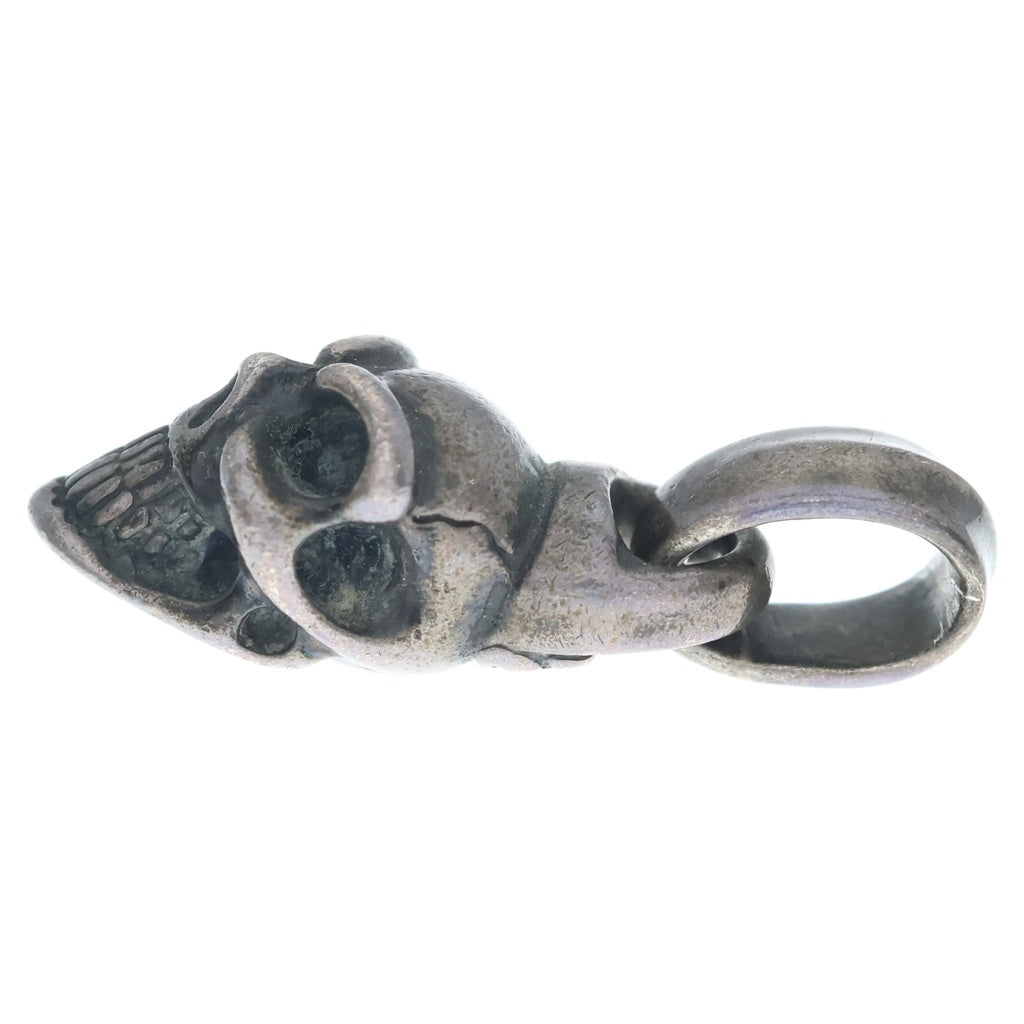Bill Wall Leather/BWL(ビルウォールレザー) GOOD LUCK SKULL グッドラックスカル ネックレストップ ペンダントトップ シルバー