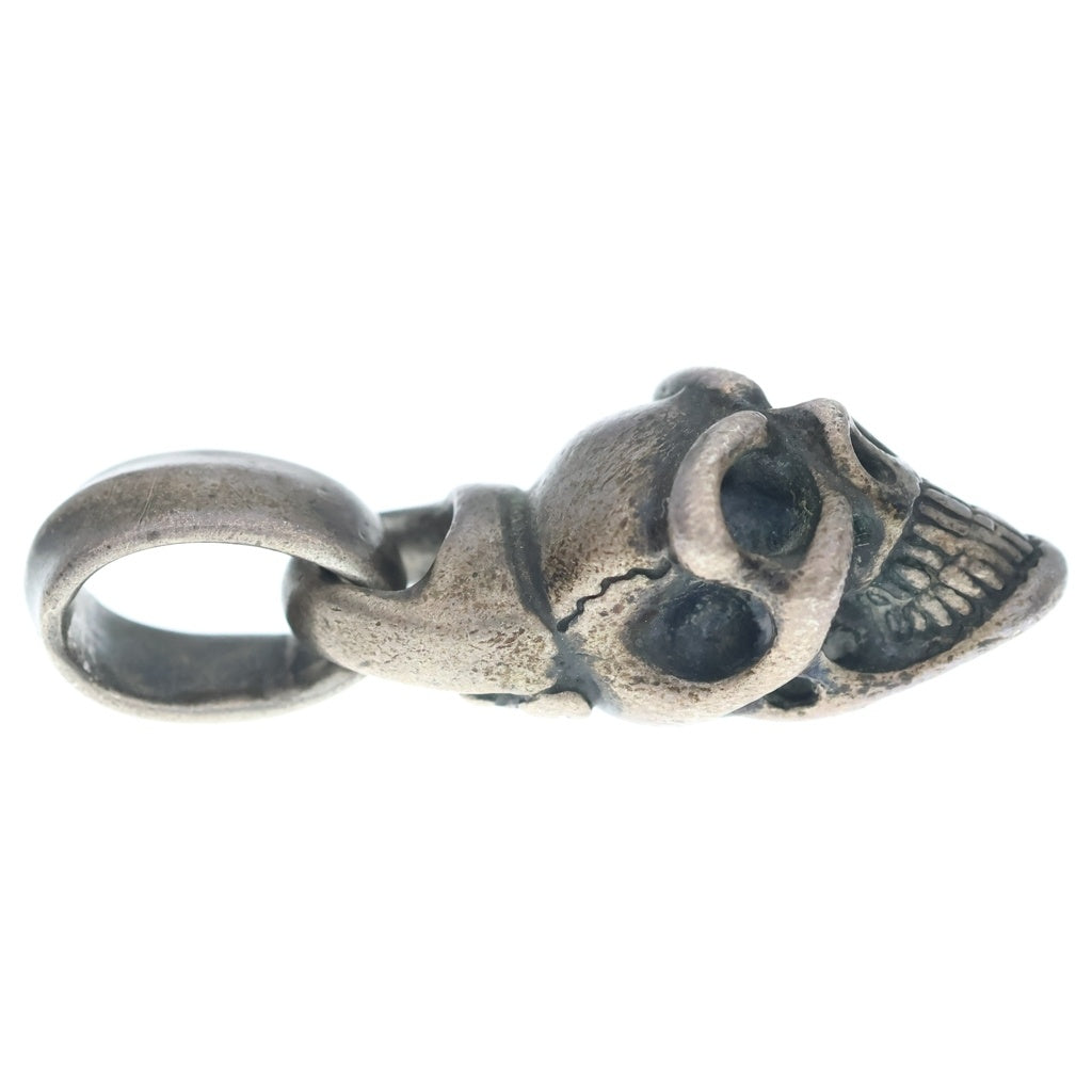 Bill Wall Leather/BWL(ビルウォールレザー) GOOD LUCK SKULL グッドラックスカル ネックレストップ ペンダントトップ シルバー