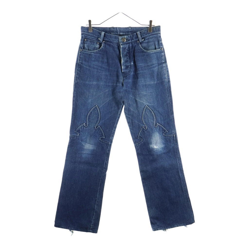 CHROME HEARTS(クロムハーツ) OLD FLEURKNEE DNM PANTS オールド フレアニー デニムパンツ