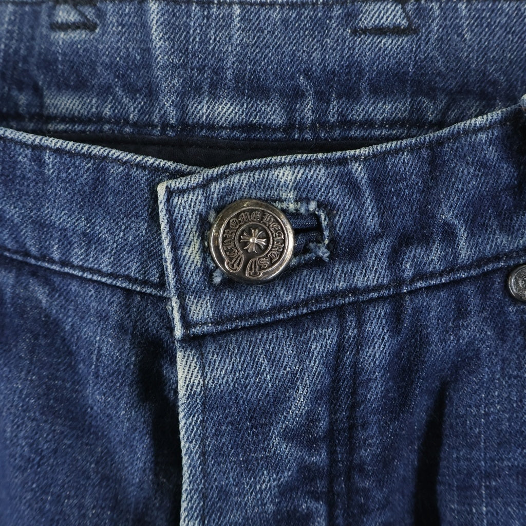 CHROME HEARTS(クロムハーツ) OLD FLEURKNEE DNM PANTS オールド フレアニー デニムパンツ